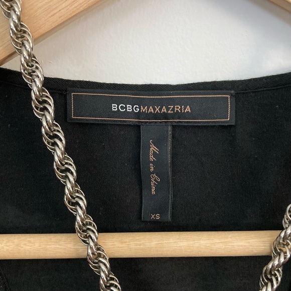 BCBG Pleated Ruffle Tank Top - Picture 10 of 10